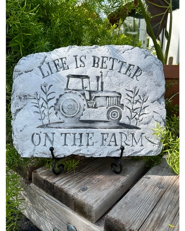 Life is Better on the Farm Garden Stone Gifts