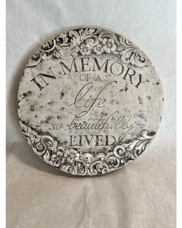 In Memory Of A Life Beautifully Lived memory stone Gifts
