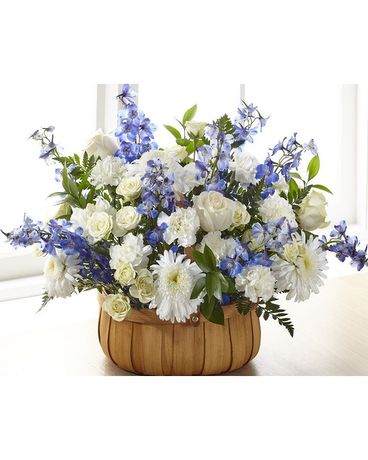 Harmony & Grace Basket Funeral Arrangement