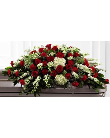 Sincerity Casket Spray Funeral Casket Spray Flowers