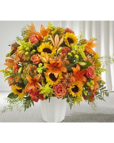 Harvest Thoughts Arrangement Funeral Arrangement