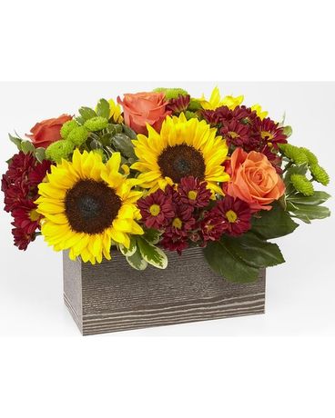 Happy Harvest Garden Flower Arrangement