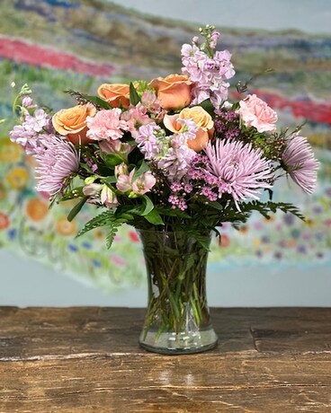 To Mom With Love Flower Arrangement
