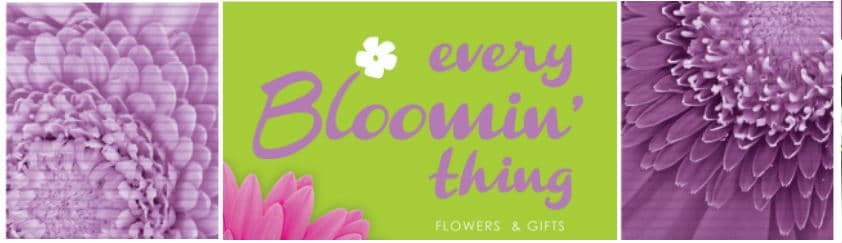 Beautiful Seasonal Flowers Banner