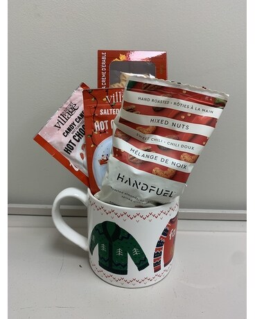 Falalalala Mug Set Flower Arrangement