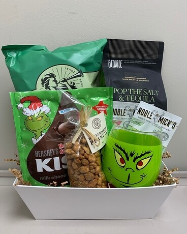 The Feelin' Grinchy Gift Basket Gift Basket