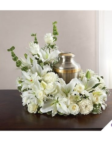 Cremation Wreath Flower Arrangement