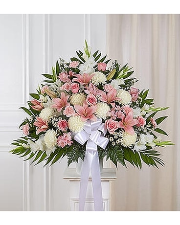 Pink & White Flower Arrangement