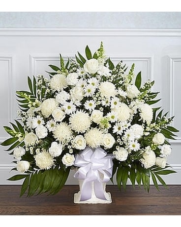 Heartfelt Tribute Flower Arrangement