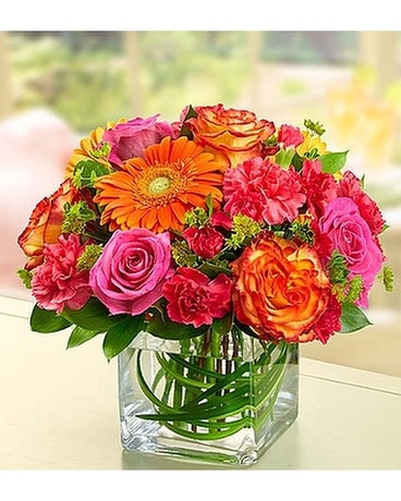 Sunset Passion Flower Arrangement