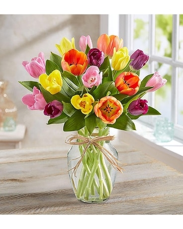 Timeless Tulips Flower Arrangement