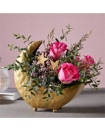 Over the Moon Bouquet Flower Arrangement