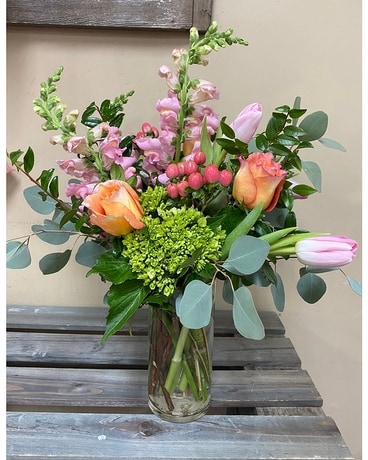 Touch of Spring Flower Arrangement