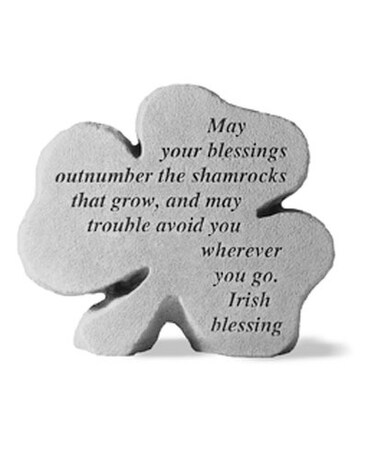 May your blessings....shamrock stone Custom product