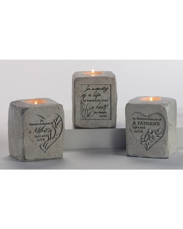 In remembrance of a Mother candle holder Custom product