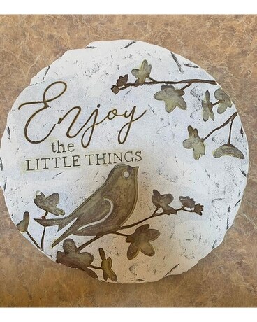 Enjoy the Little Things garden stone glow in dark Custom product