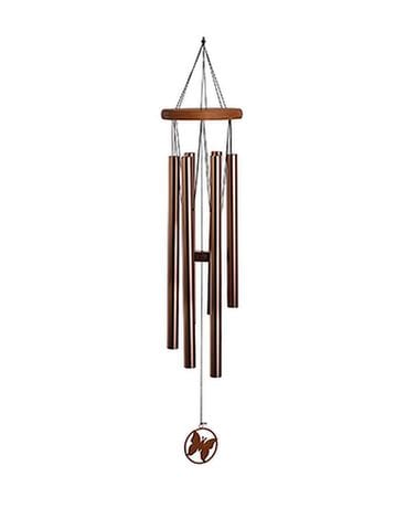 Copper Butterfly Windchime Custom product