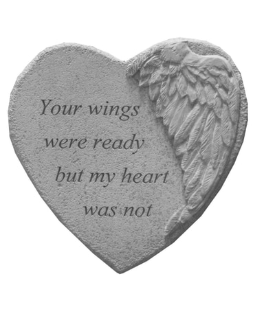 Your wings were...winged heart Custom product