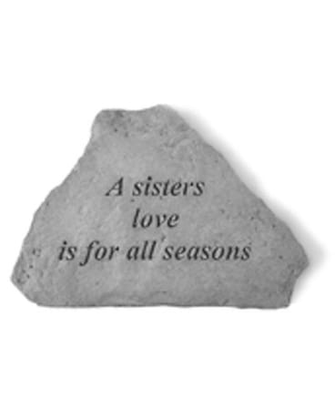 A sisters love...stone Custom product