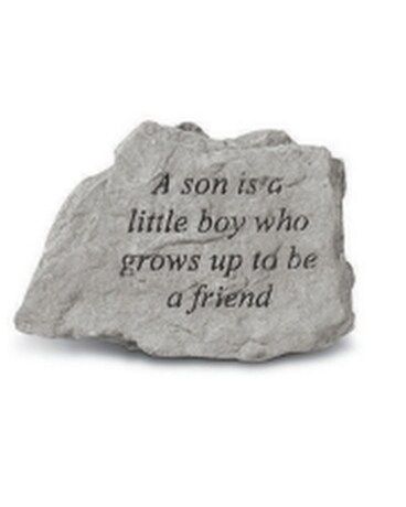 A Son is a little Boy Who Grows Up stone Custom product