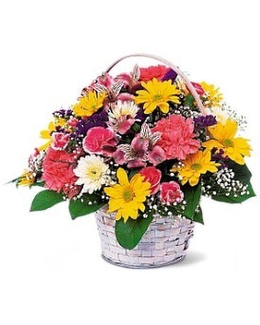 Basket Arrangement Flower Arrangement