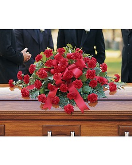 Casket Spray Sympathy Arrangement