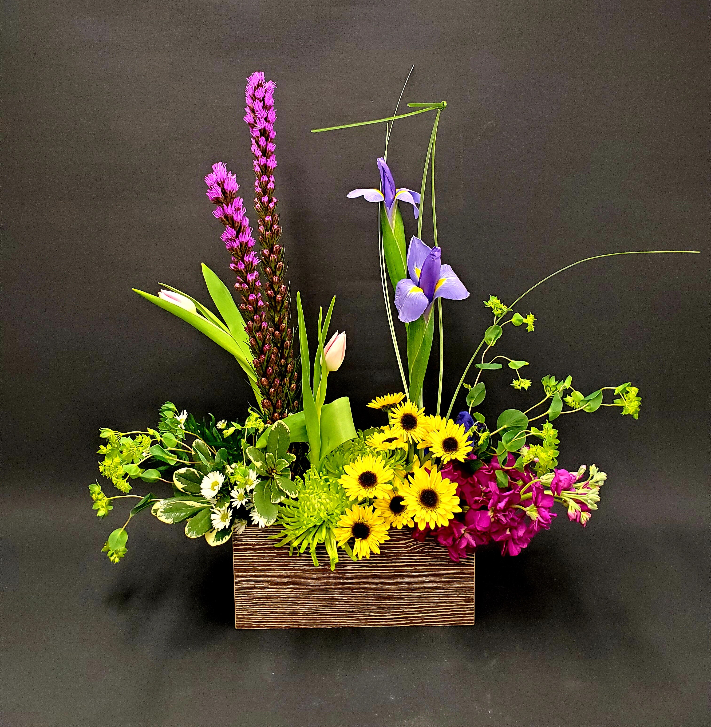 Anytime Flower Box Flower Arrangement