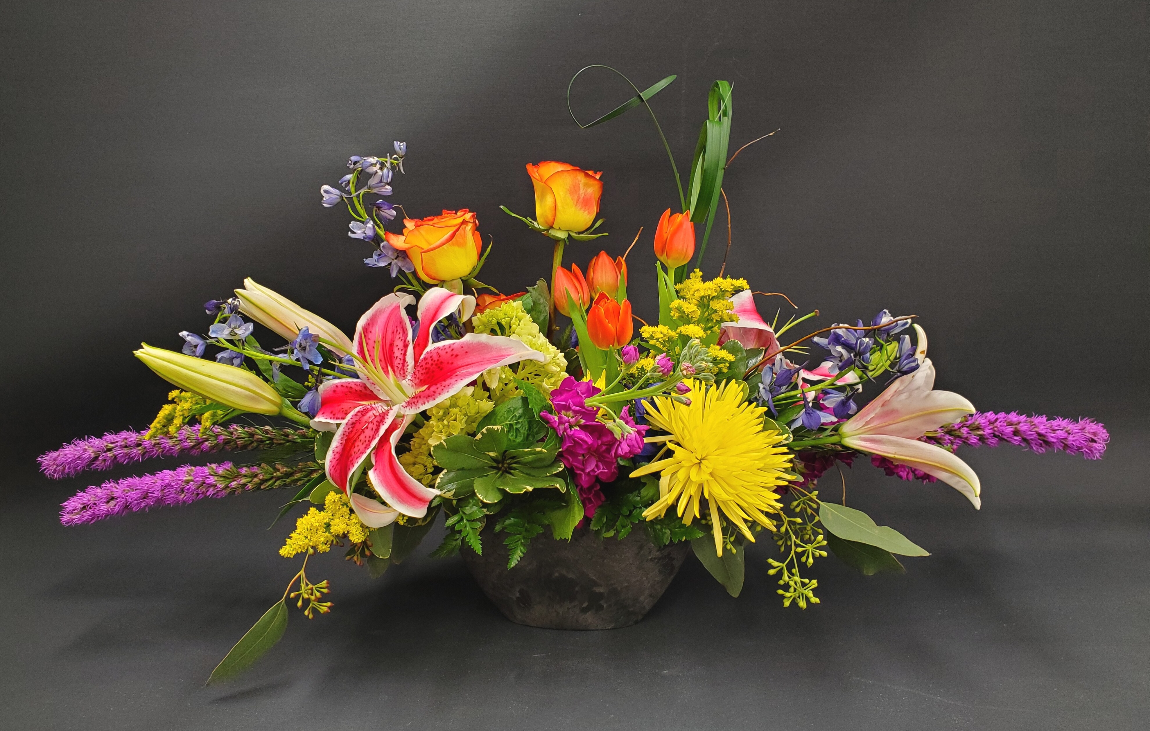Radiant Garden Flower Arrangement