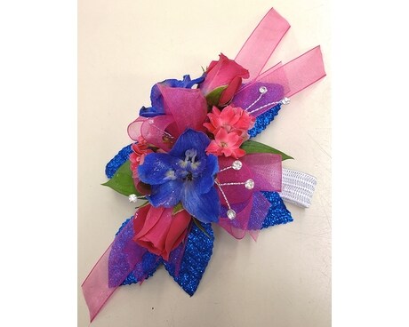 Pink in the Night Sky - Corsage Corsage
