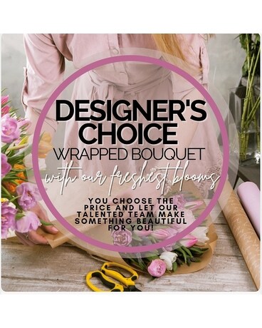 Designer's Choice-Anniversary-Wrapped Flower Arrangement