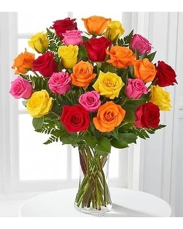 24 Assorted Roses Custom product