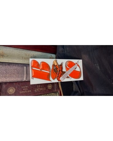 Cardinal plaque Custom product