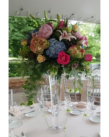 Summering Table Centerpiece Flower Arrangement