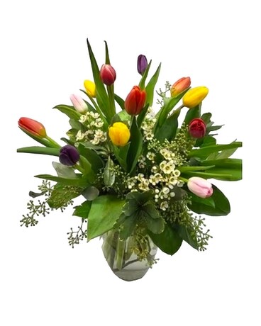 Tulip Surprise Flower Arrangement
