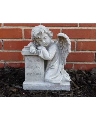 Concrete Column-Kneeling Angel Gifts