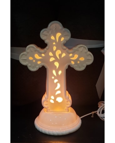 Light Up Ceramic Cross Gifts