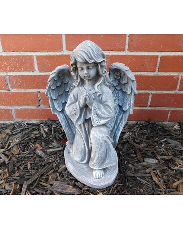 Concrete Floral Robe Angel Gifts