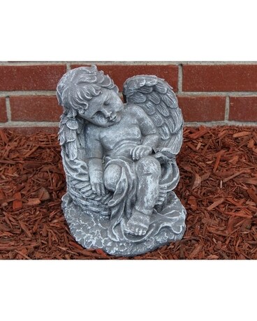 Concrete Small Basket Angel Gifts