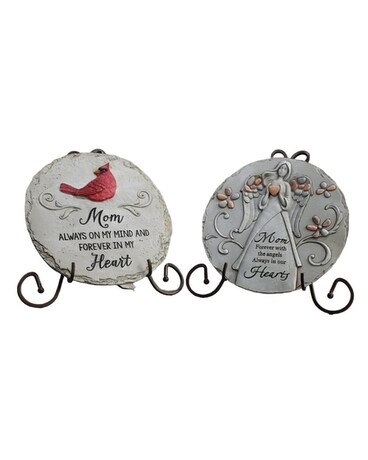 MOM stone on easel Gifts