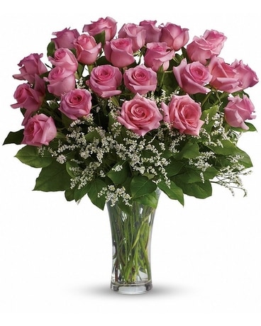 Pink Roses - 2 Dozen Flower Arrangement