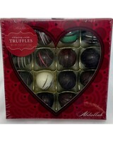 Truffles Assorted size,  inches height and  inches wide.