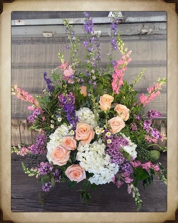Forever Blessed Flower Arrangement