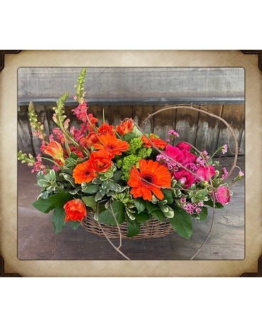 Orange Crush Flower Arrangement