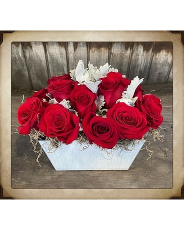 Devotion Of Love Flower Arrangement
