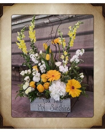 You Are My Sunshine Flower Arrangement