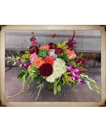 Rich in Color Flower Arrangement