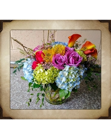 Gleaming Flower Arrangement