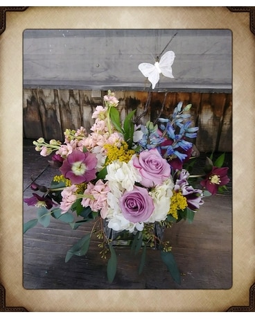 Victorian Garden Flower Arrangement
