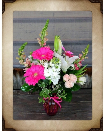 Pink Please Flower Arrangement