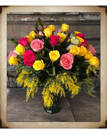 Candy Coated Flower Arrangement